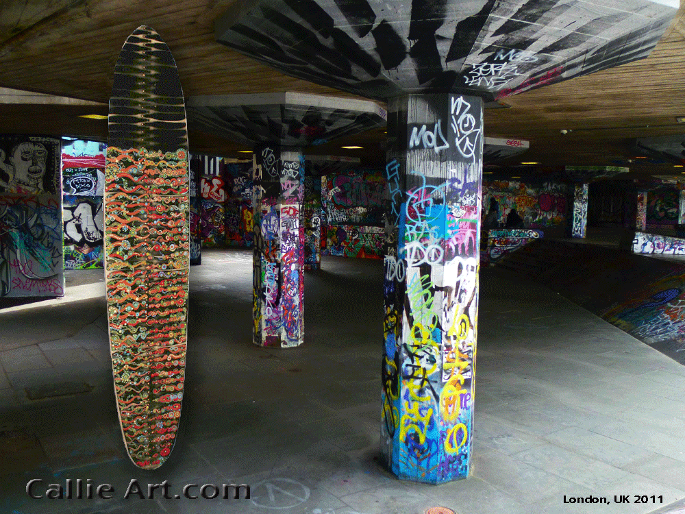 skate board art